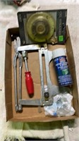 Brake Tools, Oil Stainer, Caliper, Battery