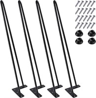 MSOBAIW 22 Inch Hairpin Legs  Heavy Duty Metal Tab