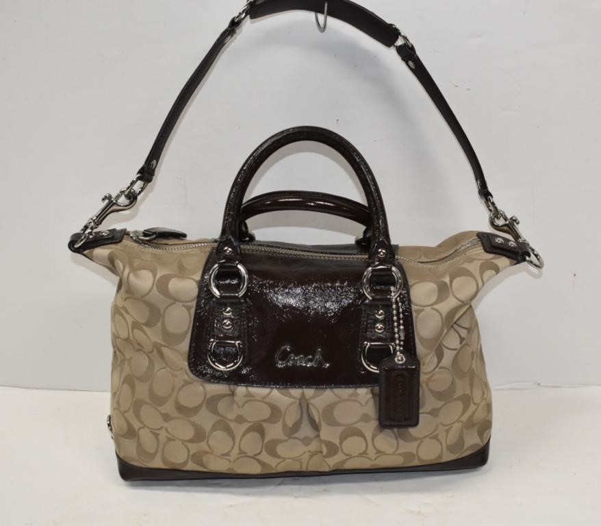 Coach Ashley Signature Satchel Handbag