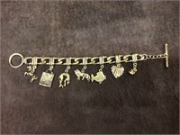 Metal Charm Bracelet