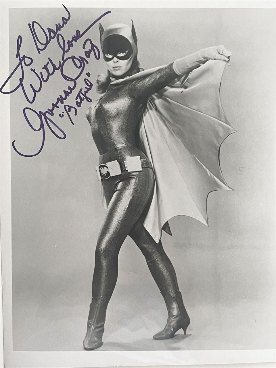 Batgirl Yvonne Craig signed photo