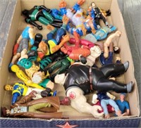 Assortment of Action Figure Toys