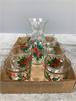 Christmas Tumbler and Glasses