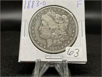 Morgan Silver Dollars:    1883-O