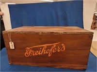 "Freihofers Find Bread" Wooden Flip Top Box