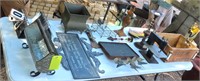 Metal incl. Sewing machine, Candle Holders,
