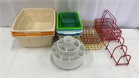 Assorted Containers & Organizers