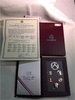 1988 Us Mint Prestige set w/ Silver Olympic Dollar