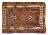 Antique Kazak rug, approx. 3.1 x 4.1