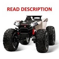 $359  Kids ATV  GAOMON 24V Ride on Car 4WD Quad