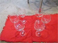 Libbey Clear Wind Glasses