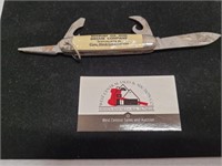 Hulburt Oil & Grease Company Pocket Knife