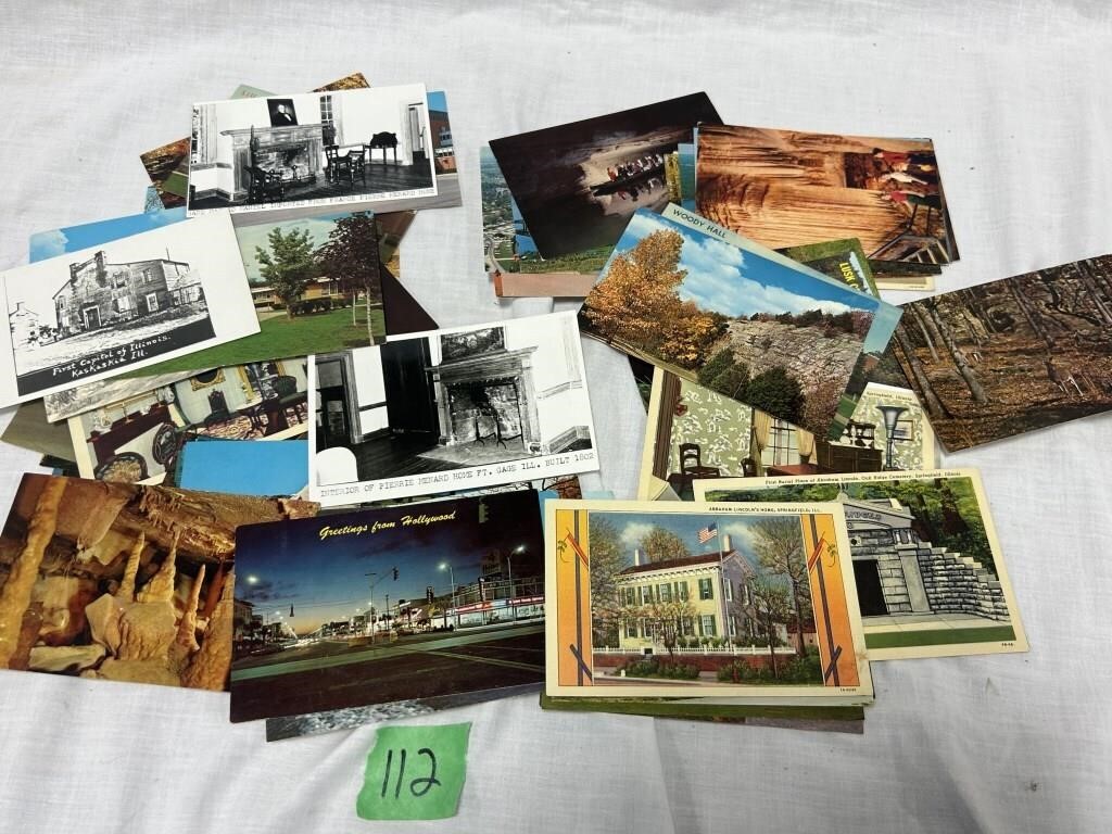 Vintage Post Cards- Majority Southern Illinois