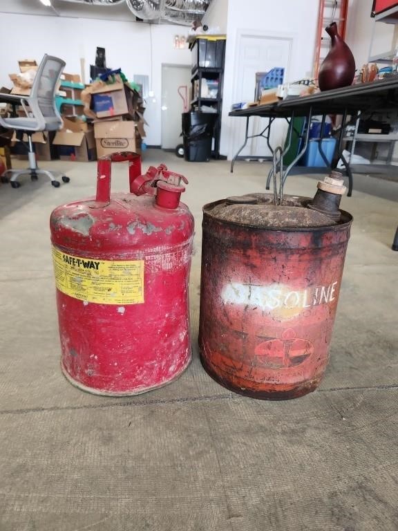 (2) VTG Gas Cans