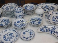 Blue Danube Dinner and Serving Lot of Approx. 60