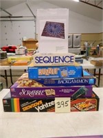 6 Board Games - Scrabble, Sequence, Ruzzle, Etc.