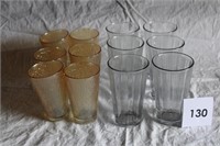 12 VINTAGE TUMBLERS BOX LOT