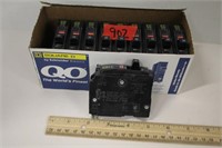 Square D Q120 1 Pole Breaker 10 NEW