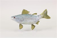 Dave Kober 12.25" Lake Trout Fish Spearing Decoy,