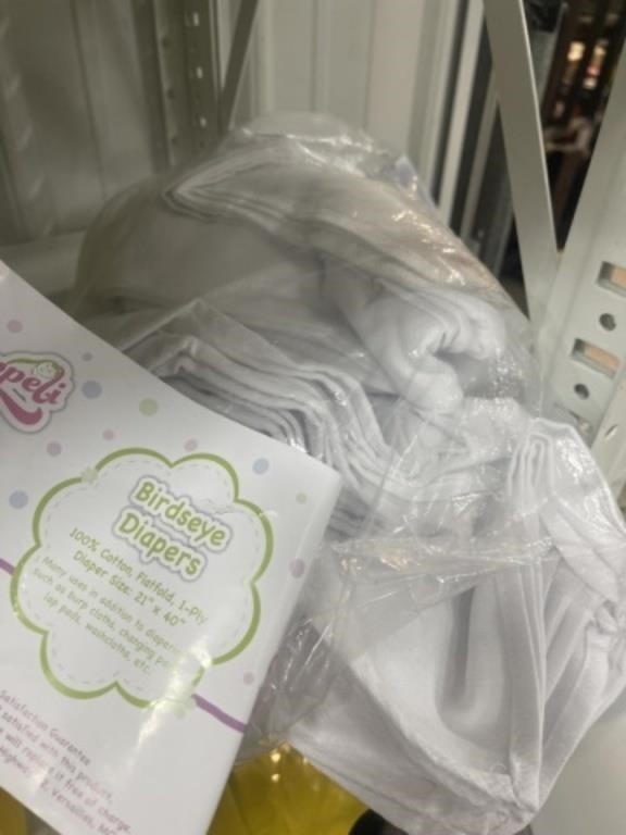 BAG OF CLOTH DIAPERS