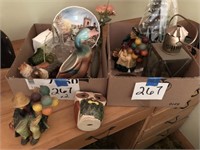 VINTAGE DECOR - 2 BOXES