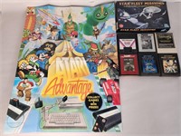 Vintage video games, Atari poster, Star Fleet
