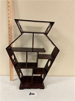 Rosewood Display Stand 20" H x 15" W x5" D