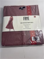 Frye Easy Button Front Dress - XL - Red