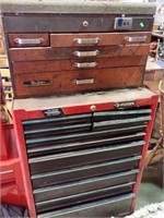 HUSKY 2 PIECE TOOL CHEST W/CONTENTS
