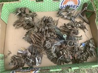 LARGE COLLECTION OF OLD KEYS WITH MANY TYPES