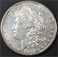 1901-S MORGAN DOLLAR BU