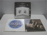 Three Vinyl Records Untested
