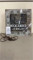 313. Elgin Watches Hocklander Jewelry Clock