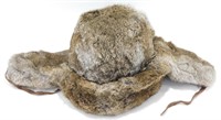 Alaskan Trapper Hat - Rabbit Fur, Excellent, Size