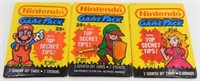 3 Nintendo Cards GamePack 1989 - Set of 3 Trading