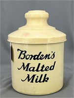 Borden's Malted Milk tin container