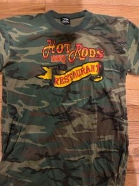 Hot Rods BBQ shirt XL