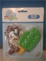 New baby Looney Tunes Funtime rattle by Gerber