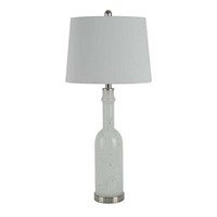 $48 Decor Therapy Bottle Neck Art Glass Table Lamp