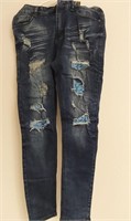 Encrypted jeans sz 32/32. Button missing