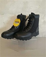 Costume Stock: Black S.W.A.T. Boots 11.5