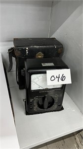 Voltage meter with case