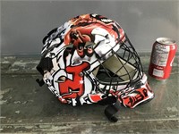 ITECH NJ Devils street hockey helmet