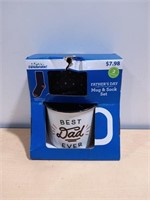 BEST DAD Father's Day Mug and Sock Gift Set