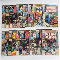 15) VINTAGE MARVEL STAR WARS COMIC BOOKS
