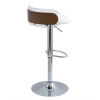 HEIGHT ADJUSTABLE BAR STOOL (NOT ASSEMBLED)