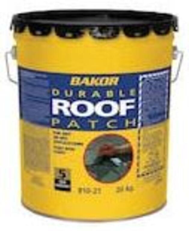 Bakor durable roof patch 5 gallon pail