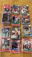 —— lot of loose football cards