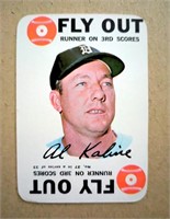 1968 Topps Al Kaline Fly Out Card Game #27