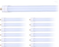 8FT LED Tube Light, 12 pack